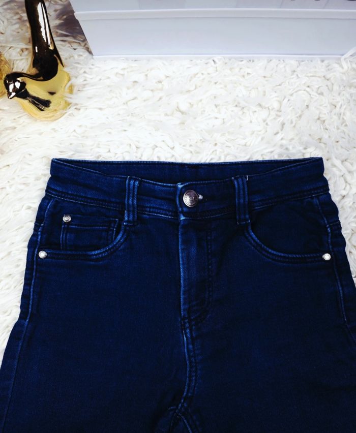 Bermuda en jean denim blue Stone Garçon taille 9 ans marque TAO 🎸 - photo numéro 3