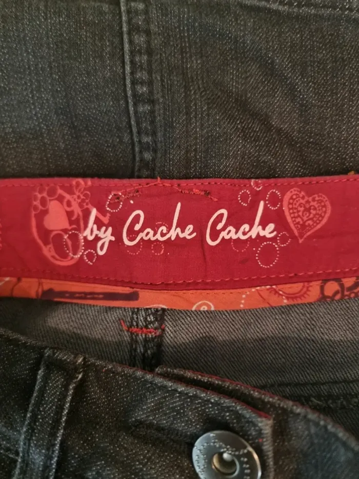Mini-Jupe en jean Cache Cache - photo numéro 3