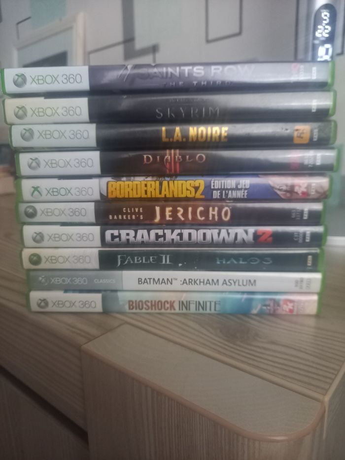 Lot jeux xbox 360