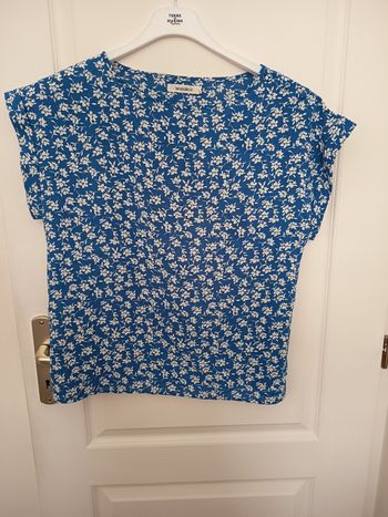 Blouse bleu 