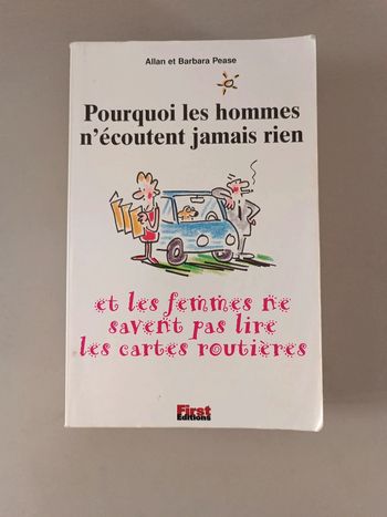 Livre pourquoi les hommes n'écoutent jamais rien