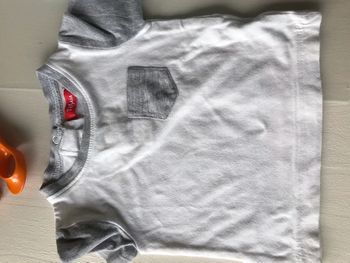 Tee-shirt manches courtes bi color