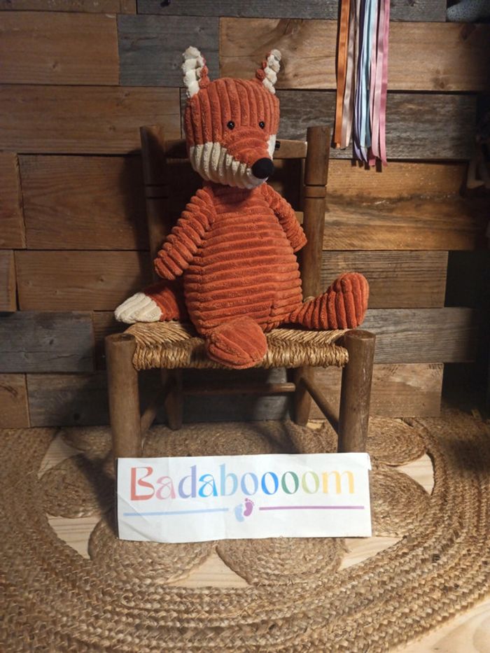 Peluche renard jellycat tbe