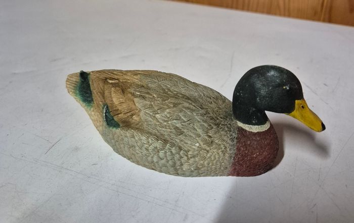 Figurine Castagna 1988 Canard colvert en résine Made in Italy Décoration - photo numéro 3