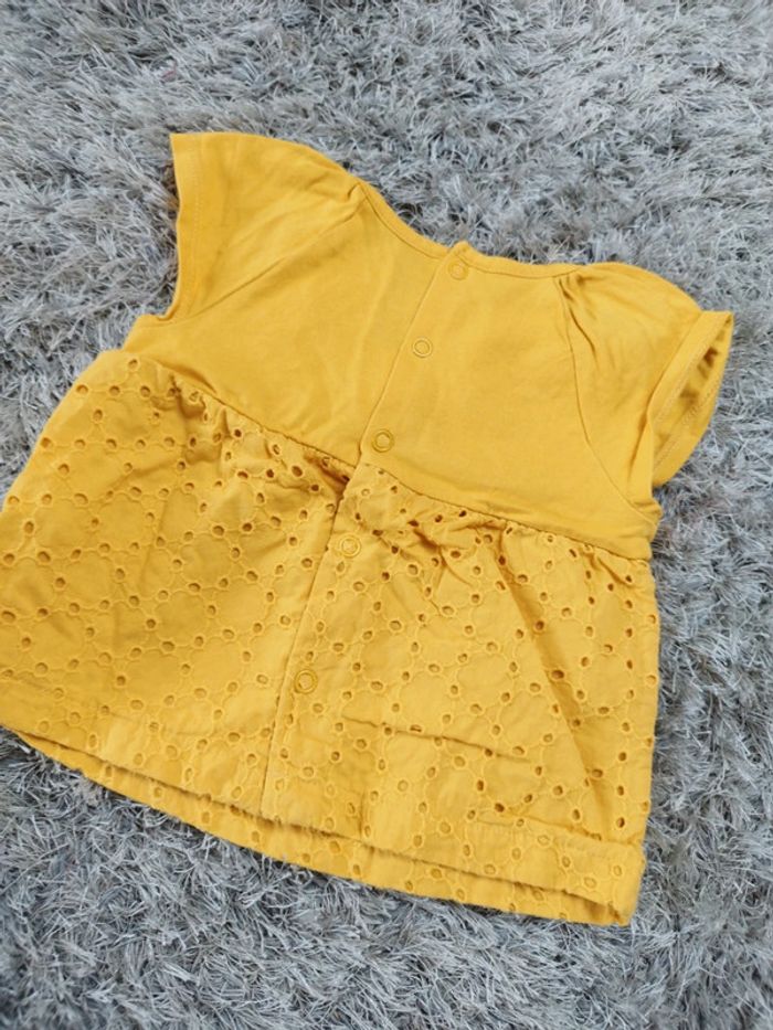 Magnifique t-shirt bébé fille sergent major manches courtes été 6 mois - photo numéro 4