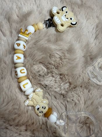 Attache tétine Simba