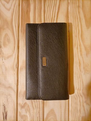 Portefeuille Compagnon Cuir Vachette Noir - NEUF - Italie - (Éléphant d'Or)