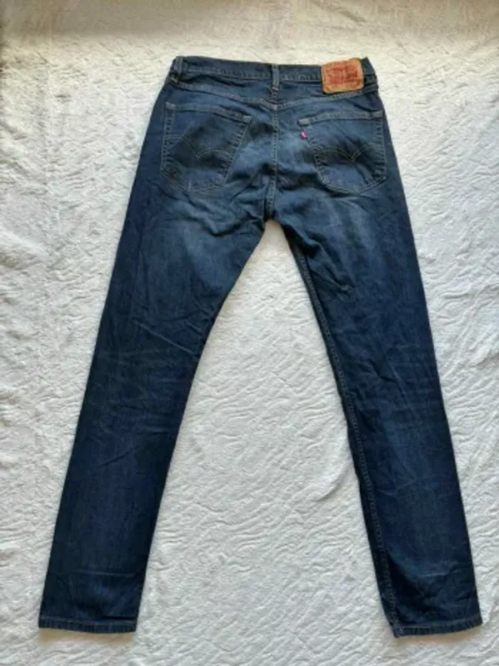 Jean Levi’s 502 Bleu Foncé marine M/40 W30 L34 – Slim taper Homme - photo numéro 11