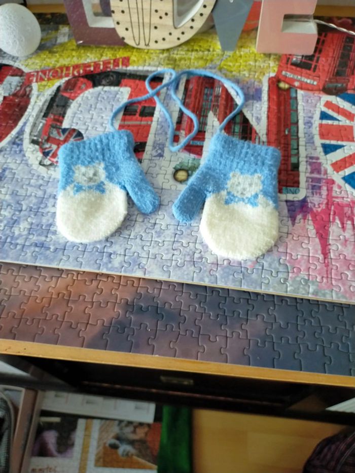 Jolies paires de moufles enfant - photo numéro 2