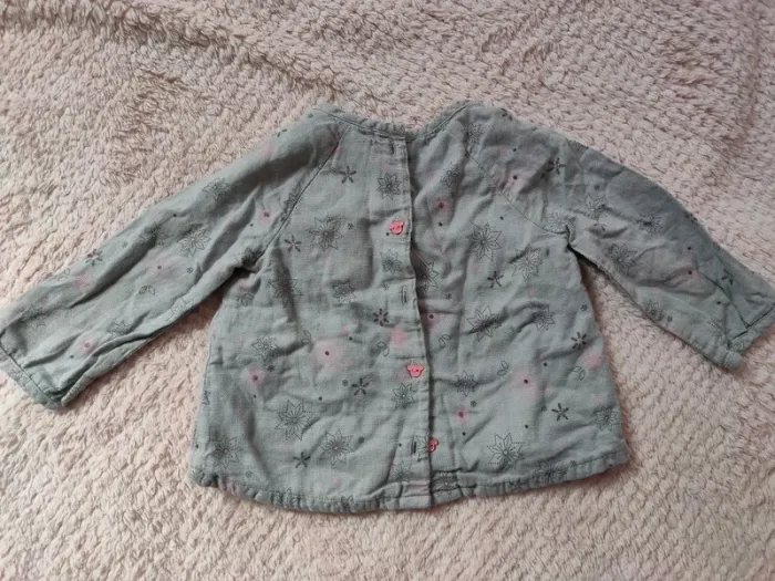 Blouse grise sergent major 6 mois - photo numéro 3