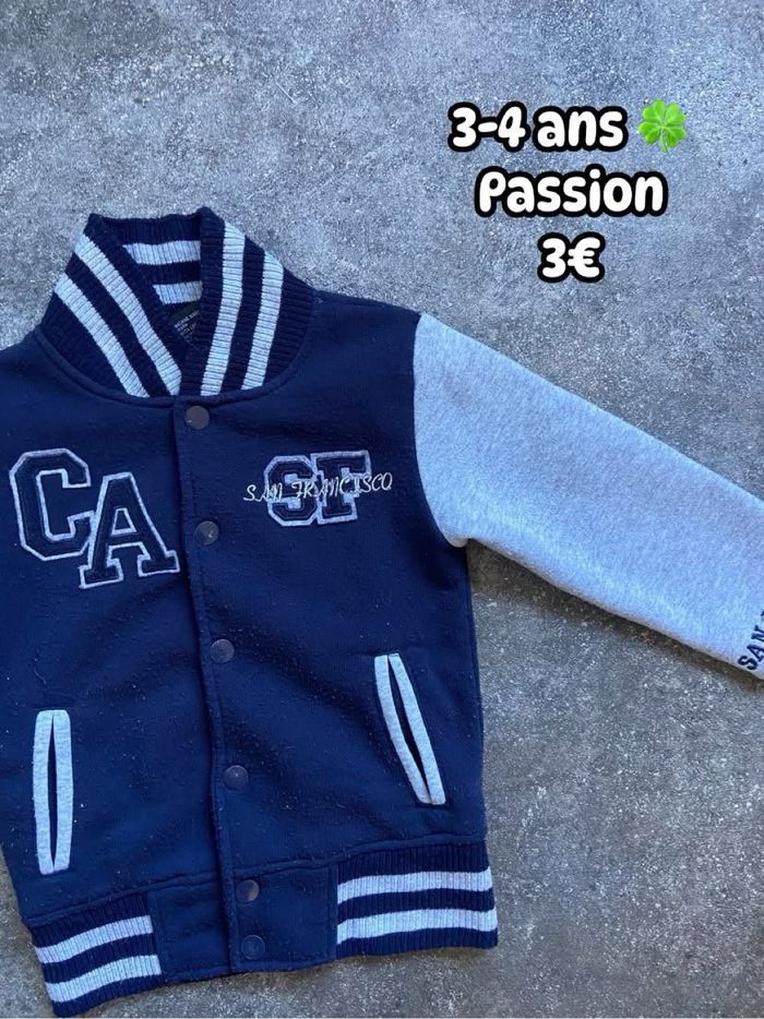 Veste 🍀 3-4 ans 🍀 Passion