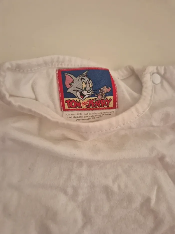 T-shirt tom et jerry 3 mois - photo numéro 2