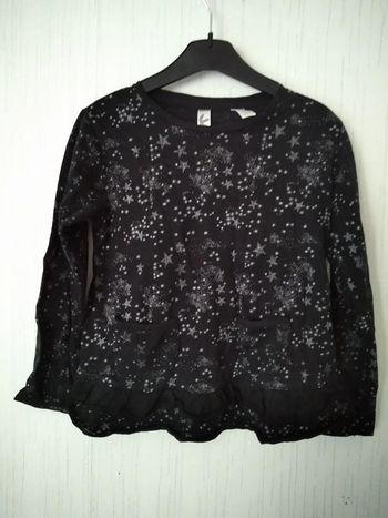 t-shirt  étoilé okaidi 5 ans