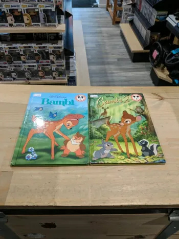 Lot de 2 Livres Disney : Bambi
