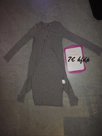 gilet long orchestra taille 12 ans