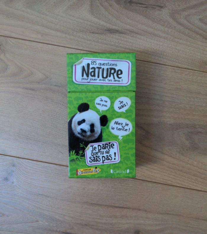 Jeux 85 questions nature