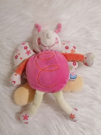 Doudou libellule sucre d'orge 