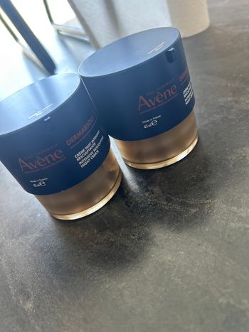 Lot de 2 crème dermabsolu nuit avène 