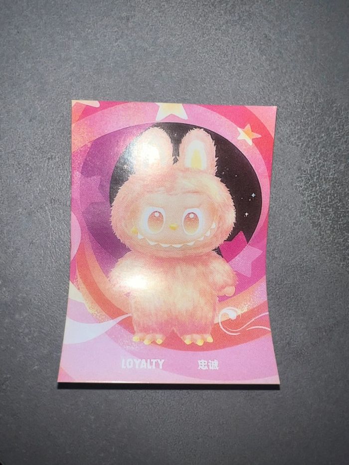 Neuf Poupée peluche Porte clé double pop Mart labubu lafufu multicolore pastel - photo numéro 7