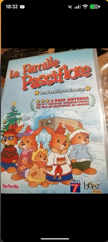 DVD la famille passiflore , les passiflores à la neige.