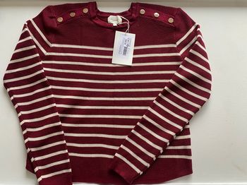 Pull marinière neuf