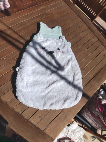 Gigoteuse chaude type moumoute 0/6 mois