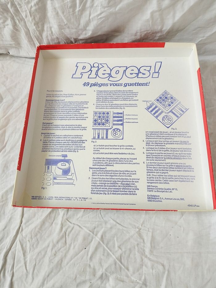 Pièges! Mb jeux complet - photo numéro 5