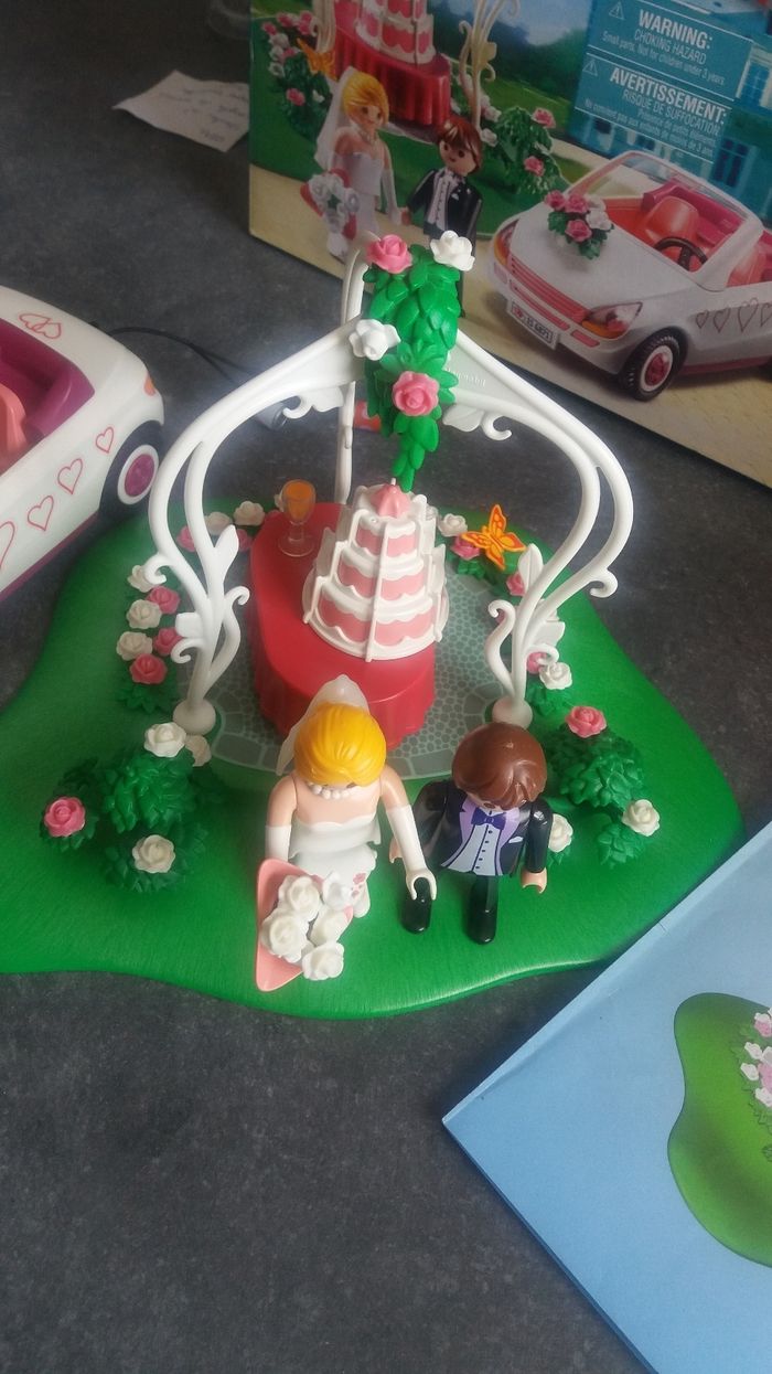 Playmobil 6871 starter set couple de mariés TBE - photo numéro 3