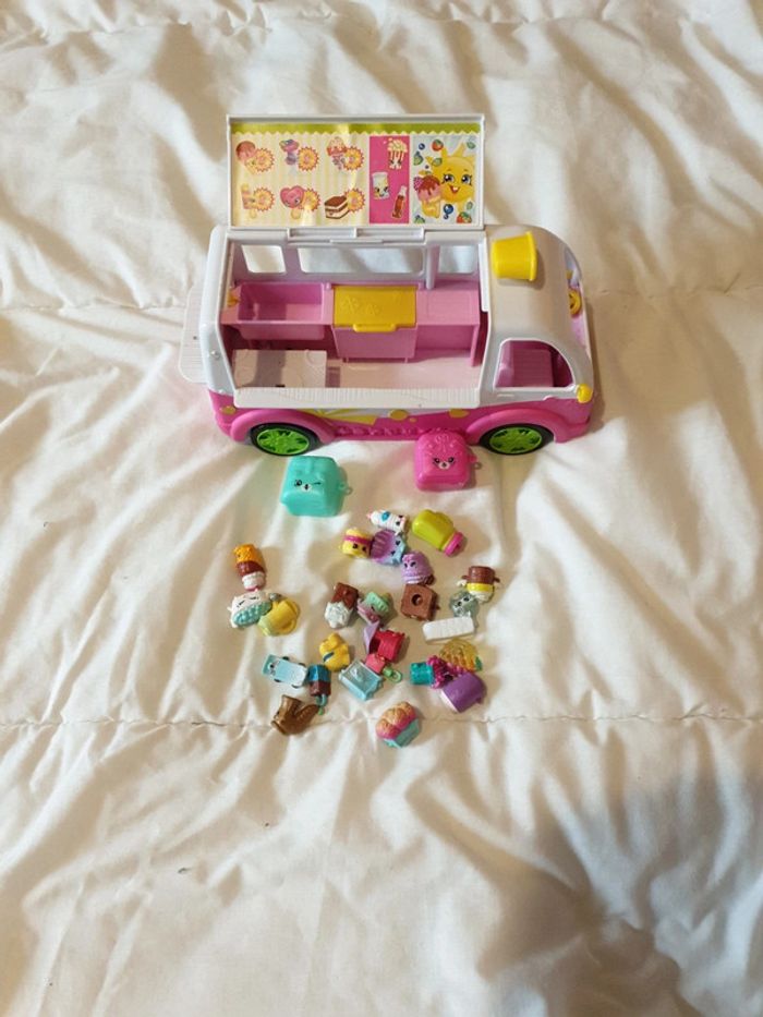 bus shopkins avec figurines