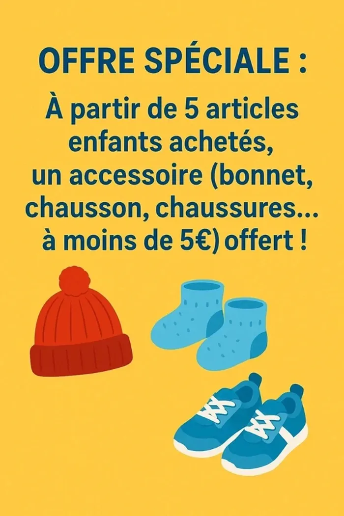 Offre spéciale !! Rayon enfants !!