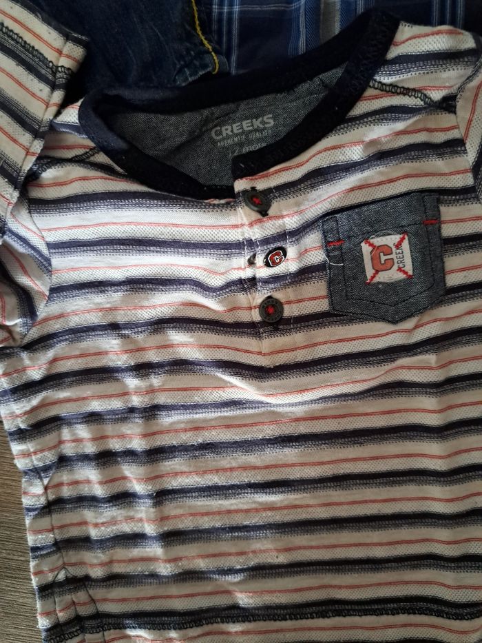 Chemise ML garçon 12 mois - photo numéro 2