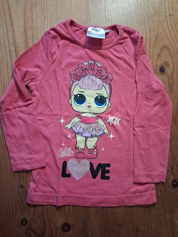 T.shirt fille - 3/4 ans - Différentes Marques - photo numéro 3