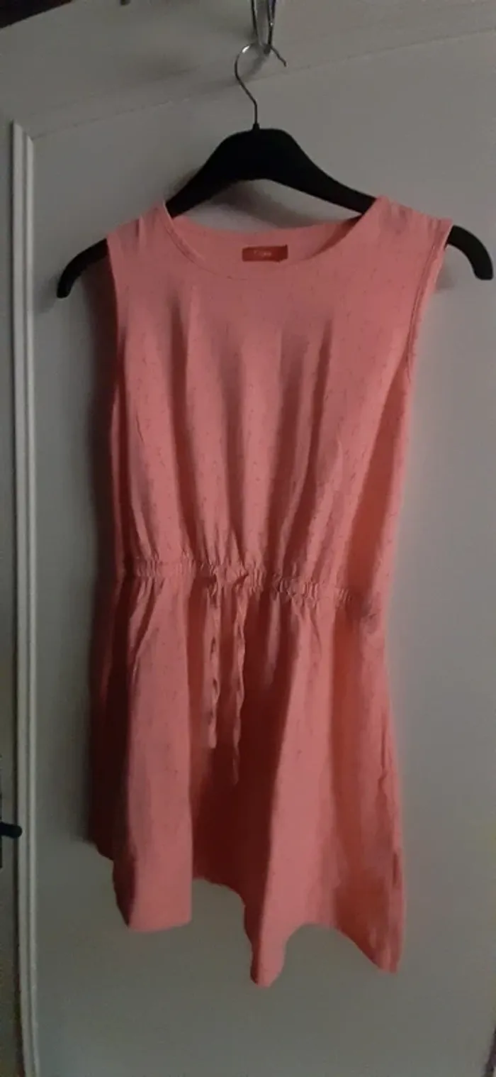 Robe rose/corail 14 ans - photo numéro 4