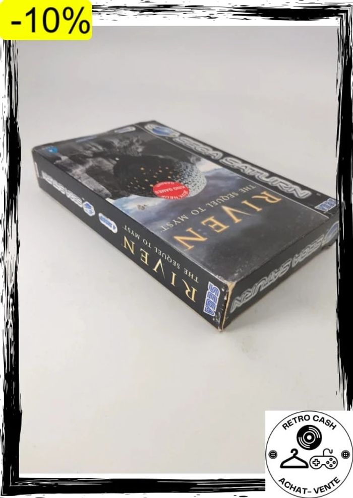 Jeu Sega Saturn Riven The Sequel To Myst avec fourreau - photo numéro 15
