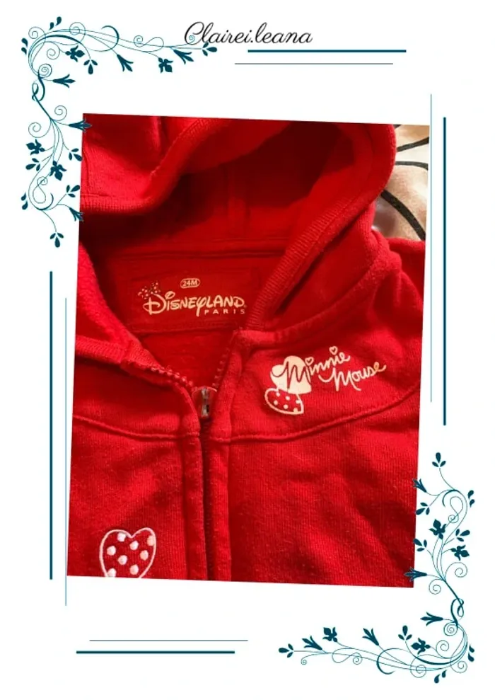 🛑 veste Minnie 🛑 24 mois - photo numéro 2