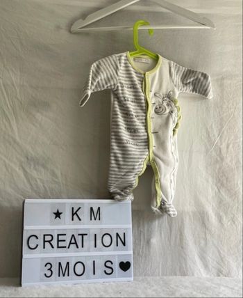 Pyjama 3 mois gemo