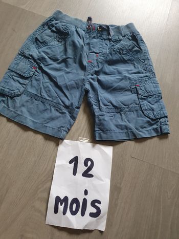Short 12mois garçon