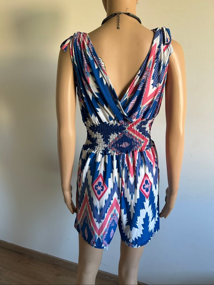 Combishort multicolore neuf sans manches taille XL/XXL (taille petit) - photo numéro 5