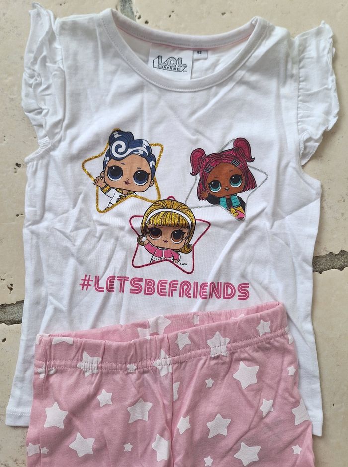 Pyjama short poupées LOL Surprise! - 2 ans neuf - photo numéro 2