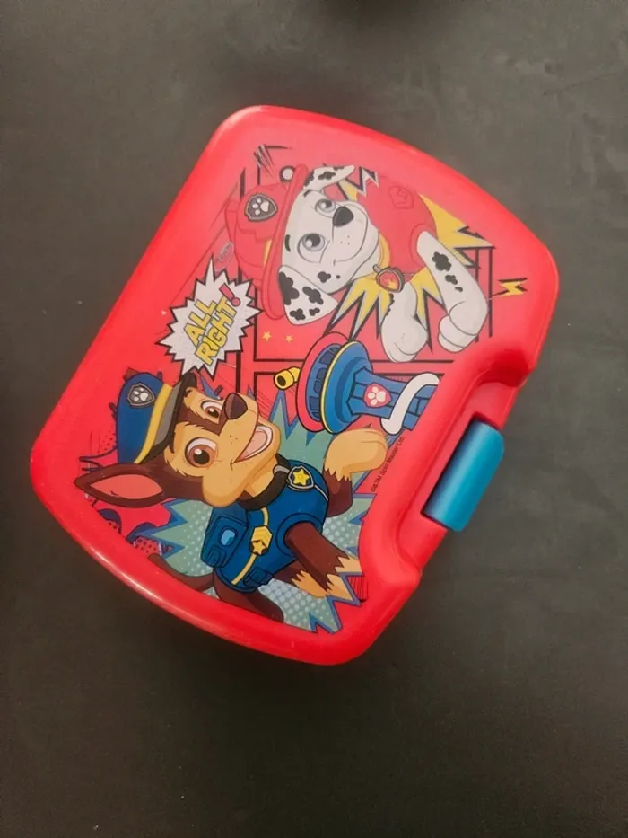 Boîte à goûter Pat Patrouille