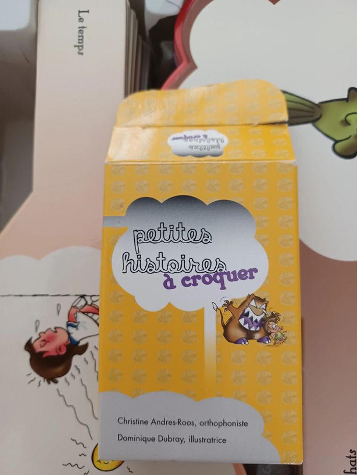 Jeu orthophoniste Petites histoires à croquer - photo numéro 2