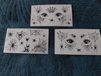 Tatouage temporaire pour Halloween