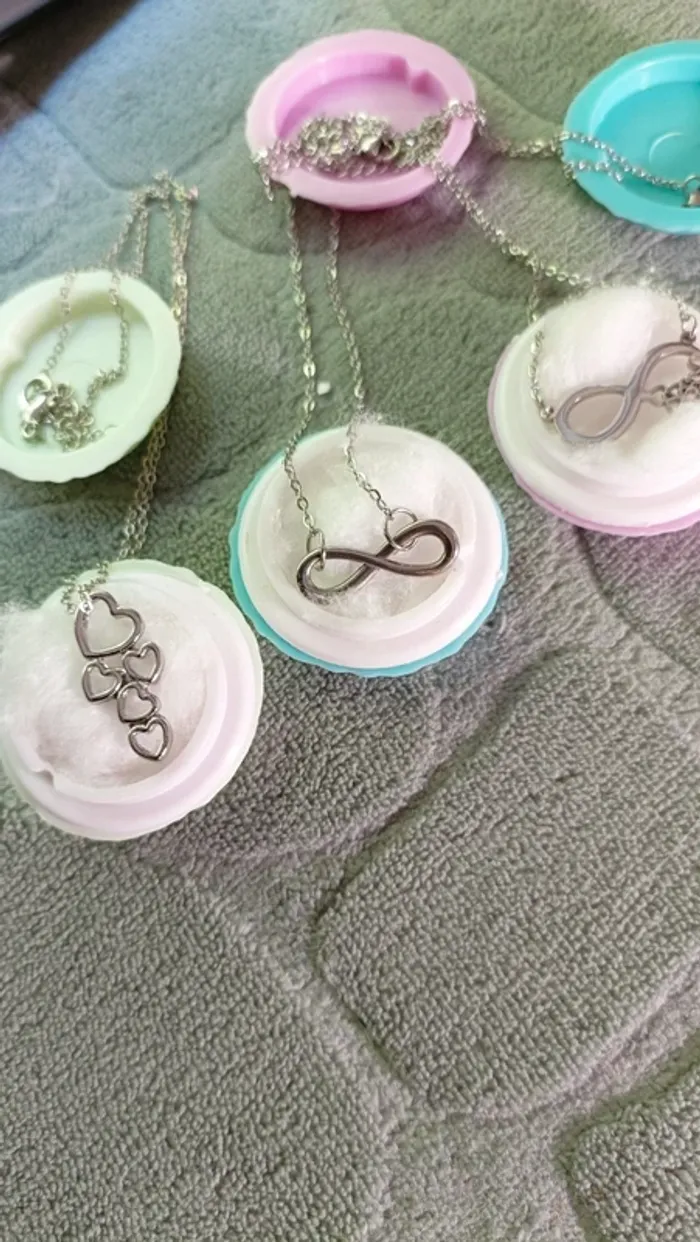 Chaîne et pendentif acier inoxydable - photo numéro 5