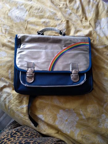 Cartable arc-en-ciel Caramel & cie