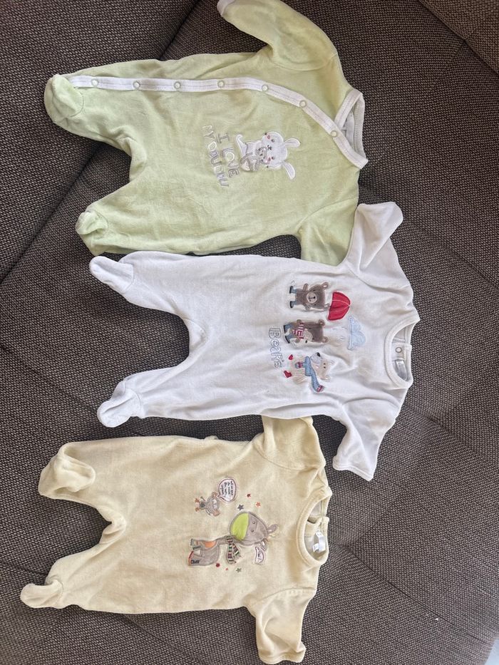 3 pyjama bébé garçon