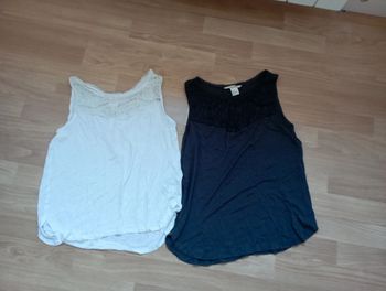 Débardeur dentelle H&M 34 36