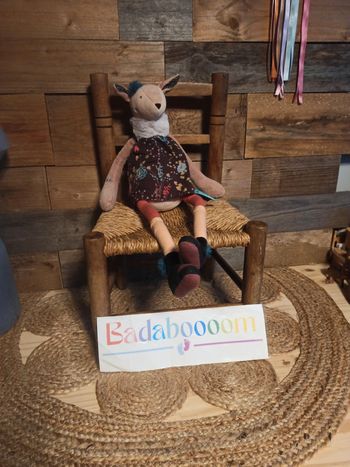 Peluche biche les broc & roll's moulin roty tbe