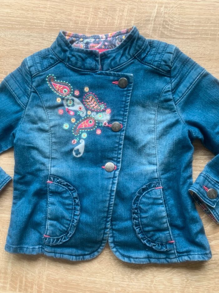 • Veste en jean fille Orchestra ~ 2 ans • - photo numéro 9