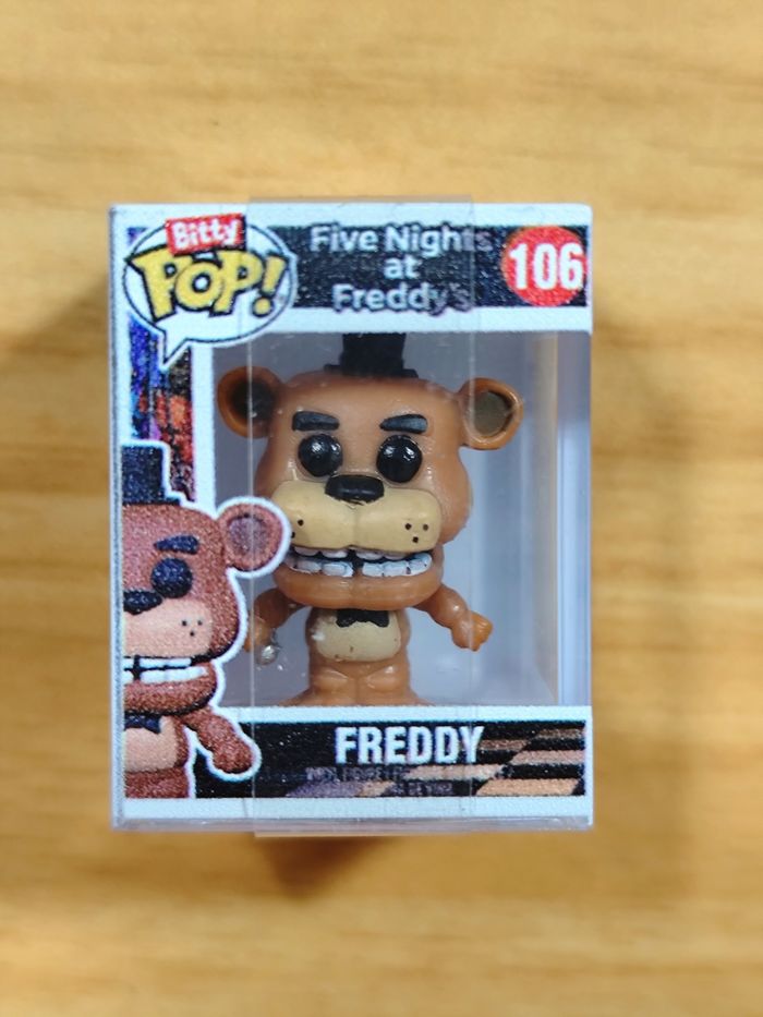 LOT EXCEPTIONNEL 9 Figurines Bitty Pop! Five Nights At Freddy's - Avec Gold Nightmare Freddy CHASE ! - photo numéro 2