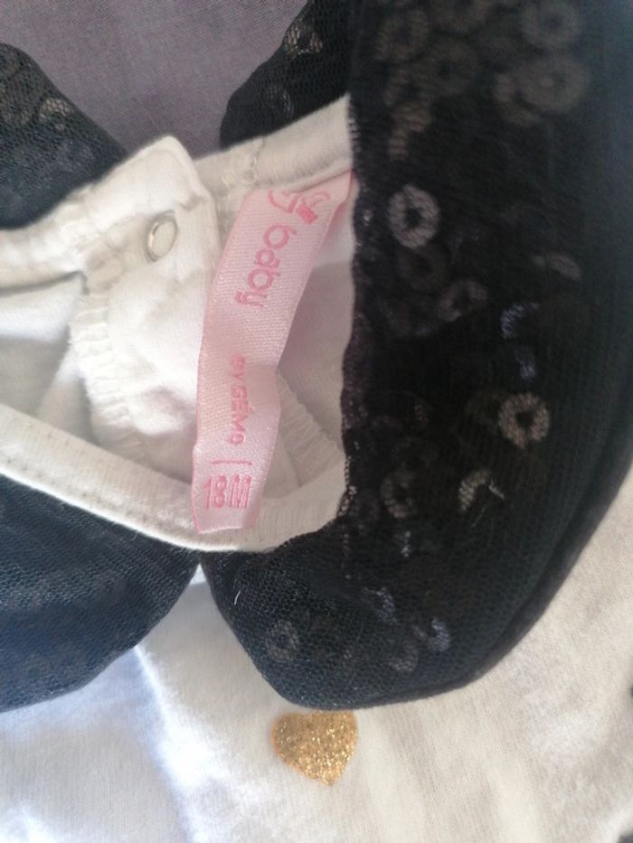 T-shirt manches longues gemo 18mois - photo numéro 4